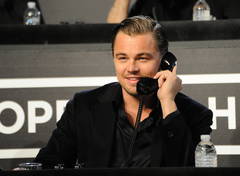 Leonardo DiCaprio at the 'Help For Haiti Now' event