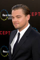 Leonardo DiCaprio at the premiere of "Inception"