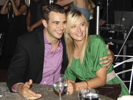 Dick Ebersol and Maria Sharapova
