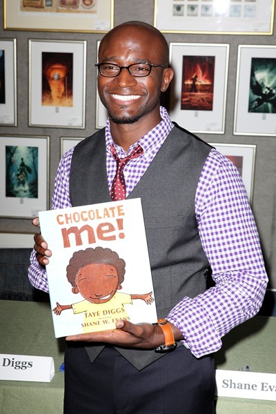 Taye Diggs promotes his children's book 'Chocolate Me'