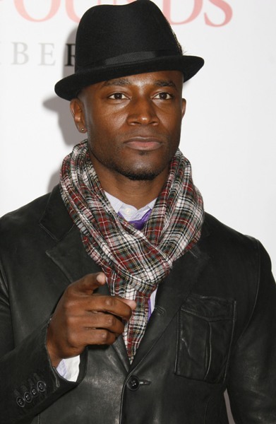 Taye Diggs is the strong, silent type