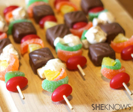 Candy kabobs
