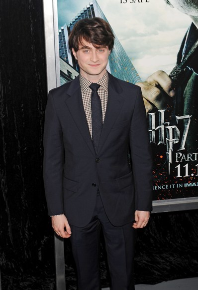 Daniel Radcliffe Harry Potter and the Deathly Hallows Part 1 New York premiere