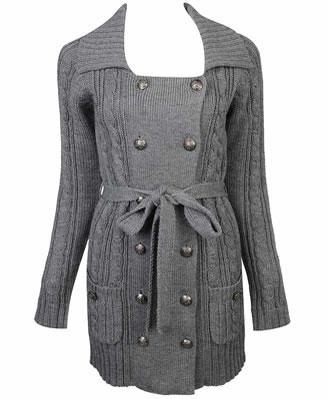 Double breasted cardigan