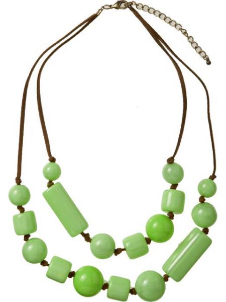 Double-Strand Chunky-Bead Necklace