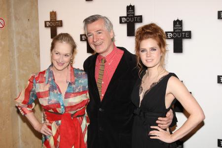Meryl Streep, John Patrick Shanley and Amy Adams