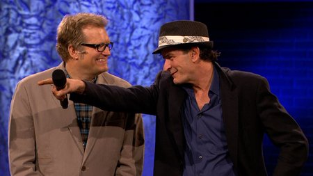Drew Carey and Charlie Sheen