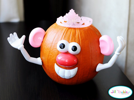 Mrs. Pumpkin Head