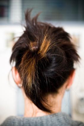 Ponytail bun