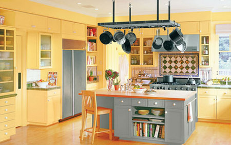 Red, yellow & orange themes. Eating in Style - Kitchen