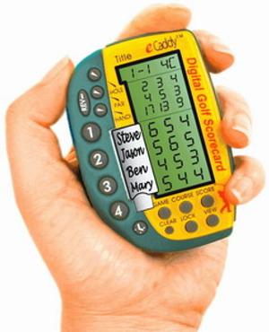 eCaddy Digital Golf Scorecard