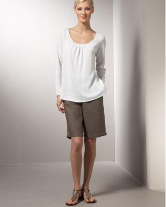 Eileen Fisher Linen Shorts