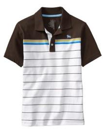 Striped Sueded Polos