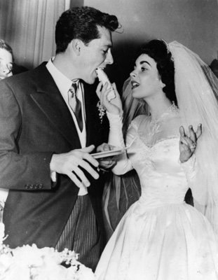 Elizabeth Taylor with Conrad Hilton