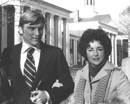 Elizabeth Taylor and John Warner