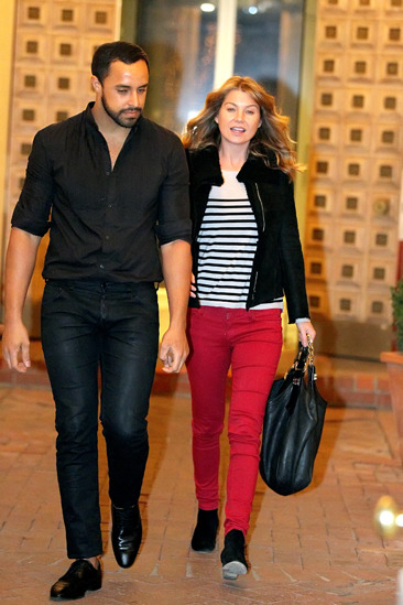 Ellen Pompeo leaves John Frieda Salon