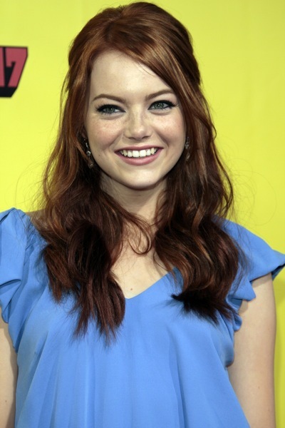 Emma Stone's classic hairstyle