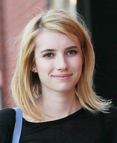 Fast Easy Hairdos on Emma Roberts   Quick   Easy Hairstyles