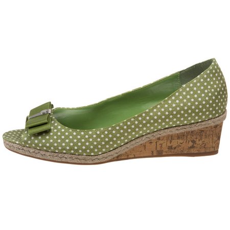 Peep-Toe Espadrilles