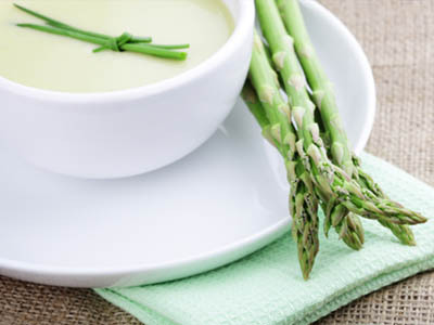Asparagus soup