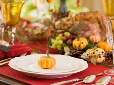 Thanksgiving tablescape