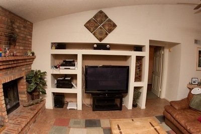 Family room before view 1