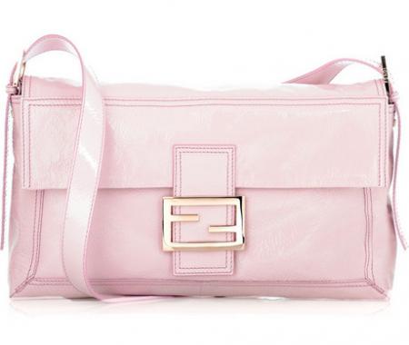 Fendi Maxi Patent Baguette