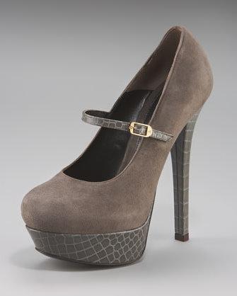 Fendi platform Mary Janes