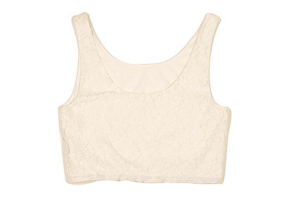 Lace crop top
