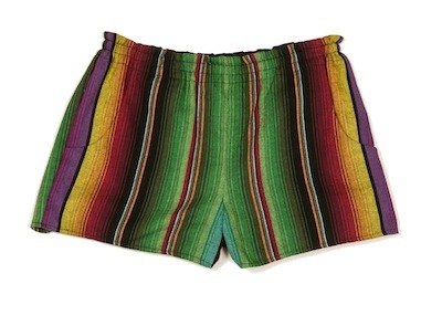 Navajo striped shorts