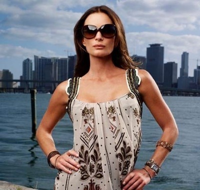 Gabrielle Anwar as Fiona Glenanne in Burn Notice