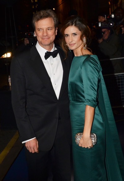 Colin and Livia Firth at the Birtish Fashion Awards