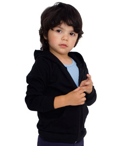 Fleece zip-up hoodie