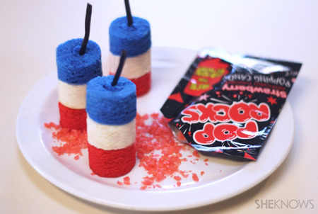 Kaboom! Firecracker cakelettes
