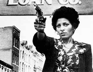 Pam Grier as Foxy Brown in Foxy Brown