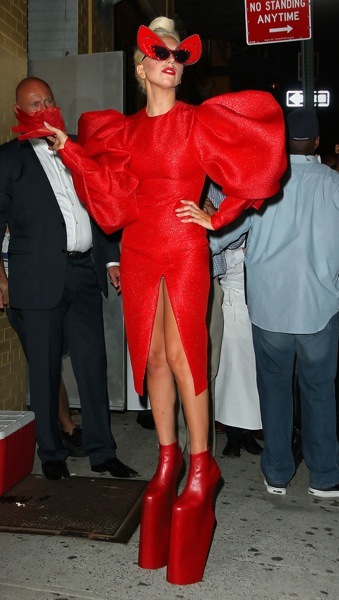 Lady Gaga in booties