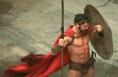 Gerard Butler in 300