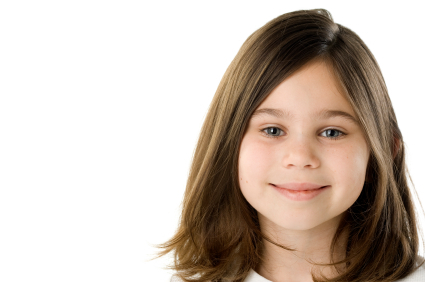 Kids Makeup  on Girls Hair   Medium Length With Soft Layers   Kids Hairstyles