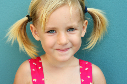 Girls hair - Perky Pigtails