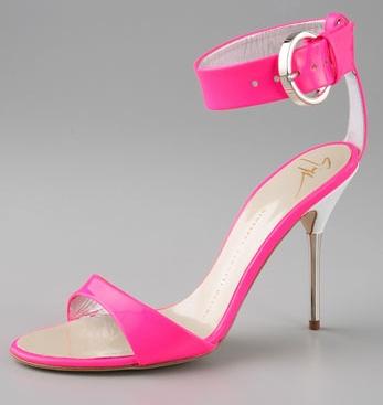 Giuseppe Zanotti Neon Sandals