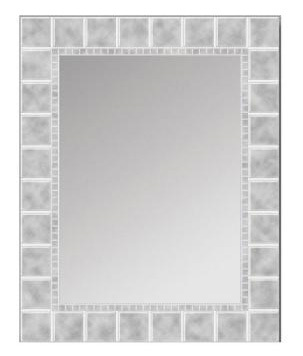 Glass Block Mirror 