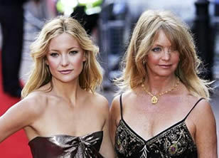 Goldie Hawn and Kate Hudson