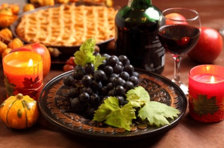 Grape centerpiece