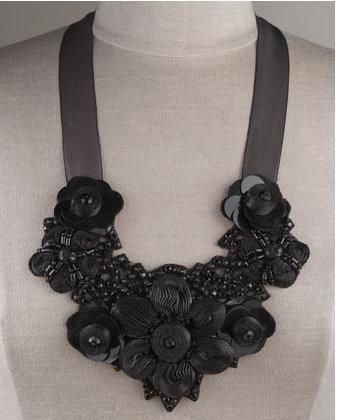 Greenbeads bib necklace