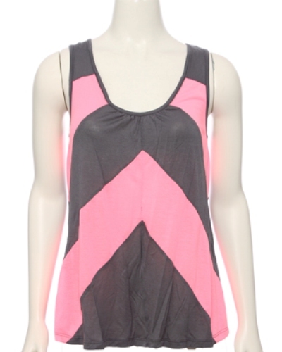 Diagonal Pattern Tank Top