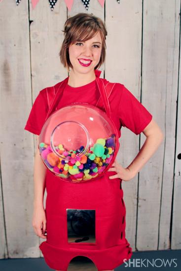 Halloween costume ideas: Gumball Machine