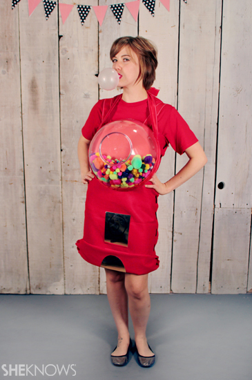 Halloween costume ideas: Gumball machine