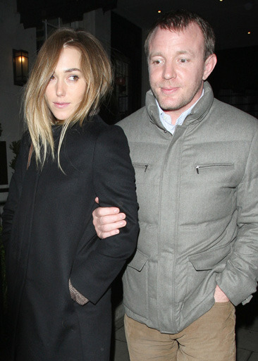 Guy Ritchie and his girlfriend