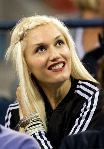 Gwen Stefani's platinum blonde