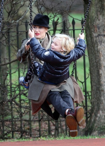 Gwen Stefani and son Zuma